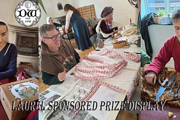 Laurel sponsored prize display at Double Wars
